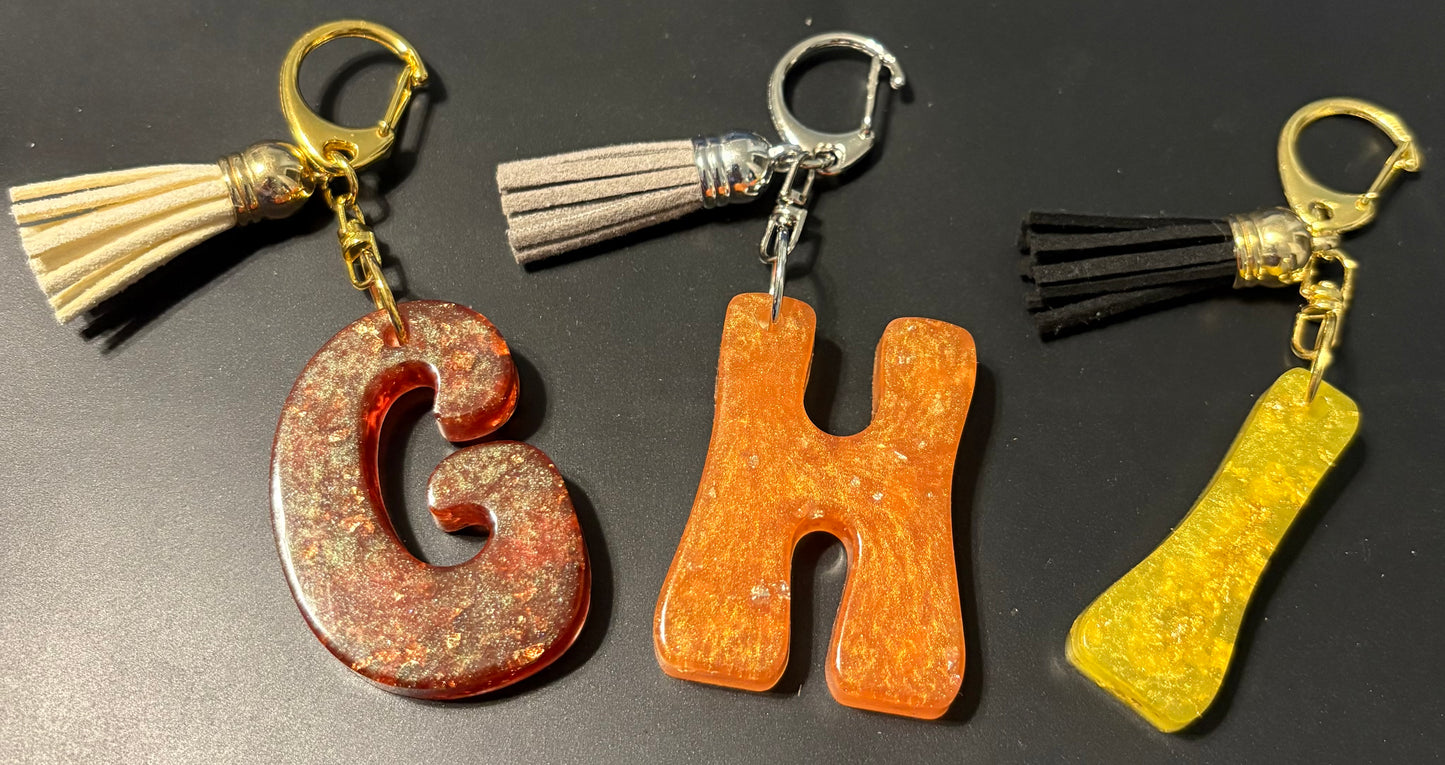 Letter Keychain
