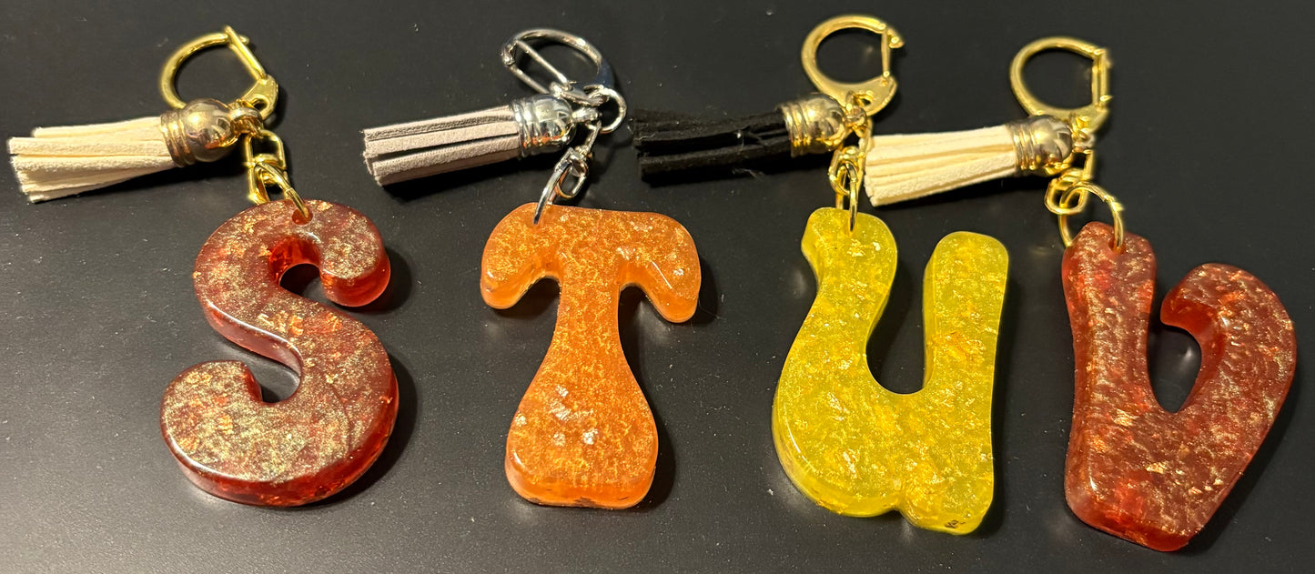 Letter Keychain